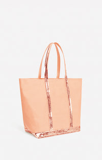 45 QTY NEW // CREME / Cabas L En Toile - CREME