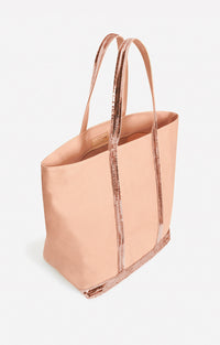 45 QTY NEW // CREME / Cabas L En Toile - CREME