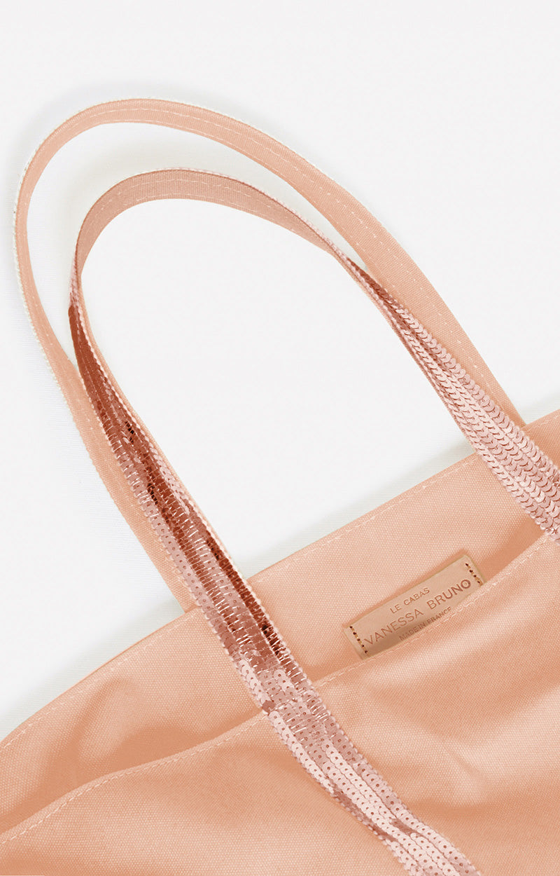 45 QTY NEW // CREME / Cabas L En Toile - CREME