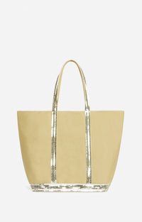 8 QTY NEW // ANIS / Cabas L En Toile - ANIS