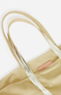 8 QTY NEW // ANIS / Cabas L En Toile - ANIS