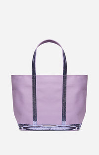 4 QTY NEW // CROCUS / Cabas L En Toile - CROCUS