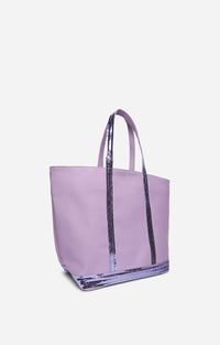 4 QTY NEW // CROCUS / Cabas L En Toile - CROCUS