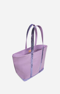 4 QTY NEW // CROCUS / Cabas L En Toile - CROCUS