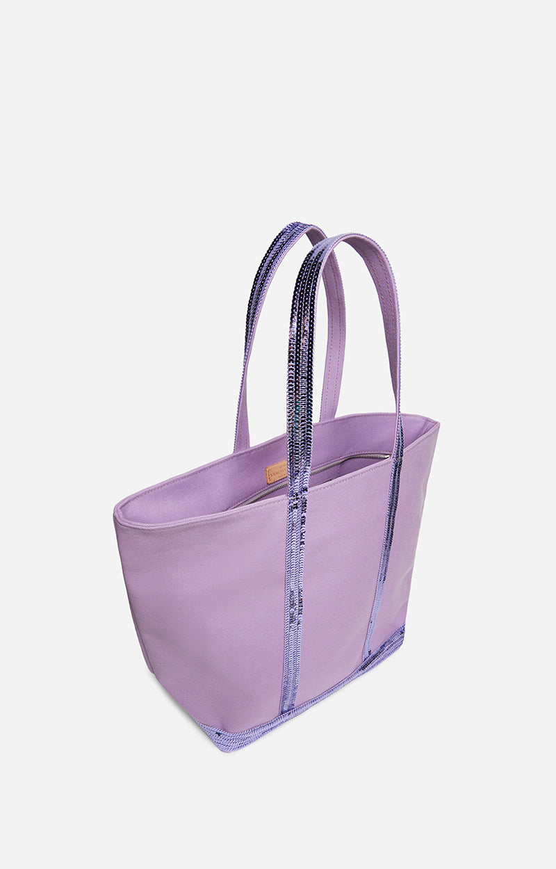 4 QTY NEW // CROCUS / Cabas L En Toile - CROCUS