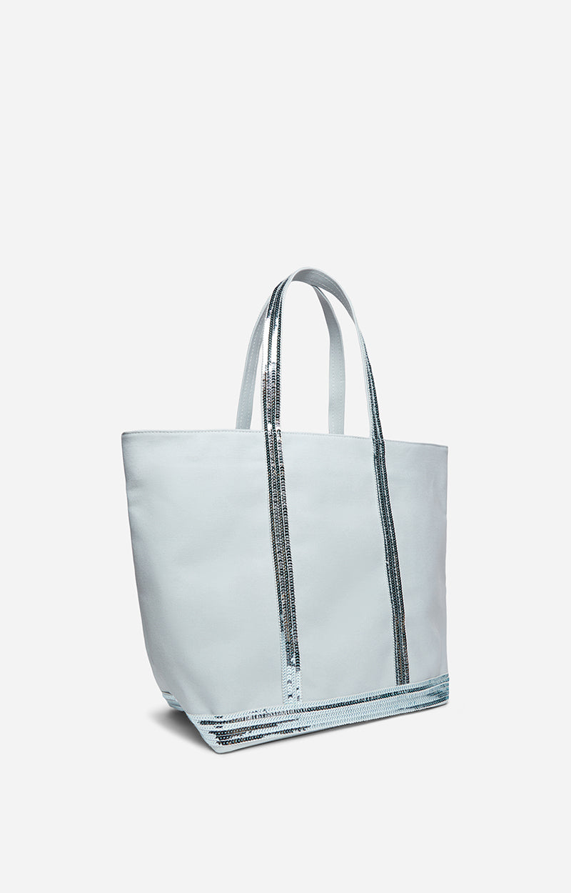 1 QTY NEW // CARAIBES / Cabas L En Toile - CARAIBES