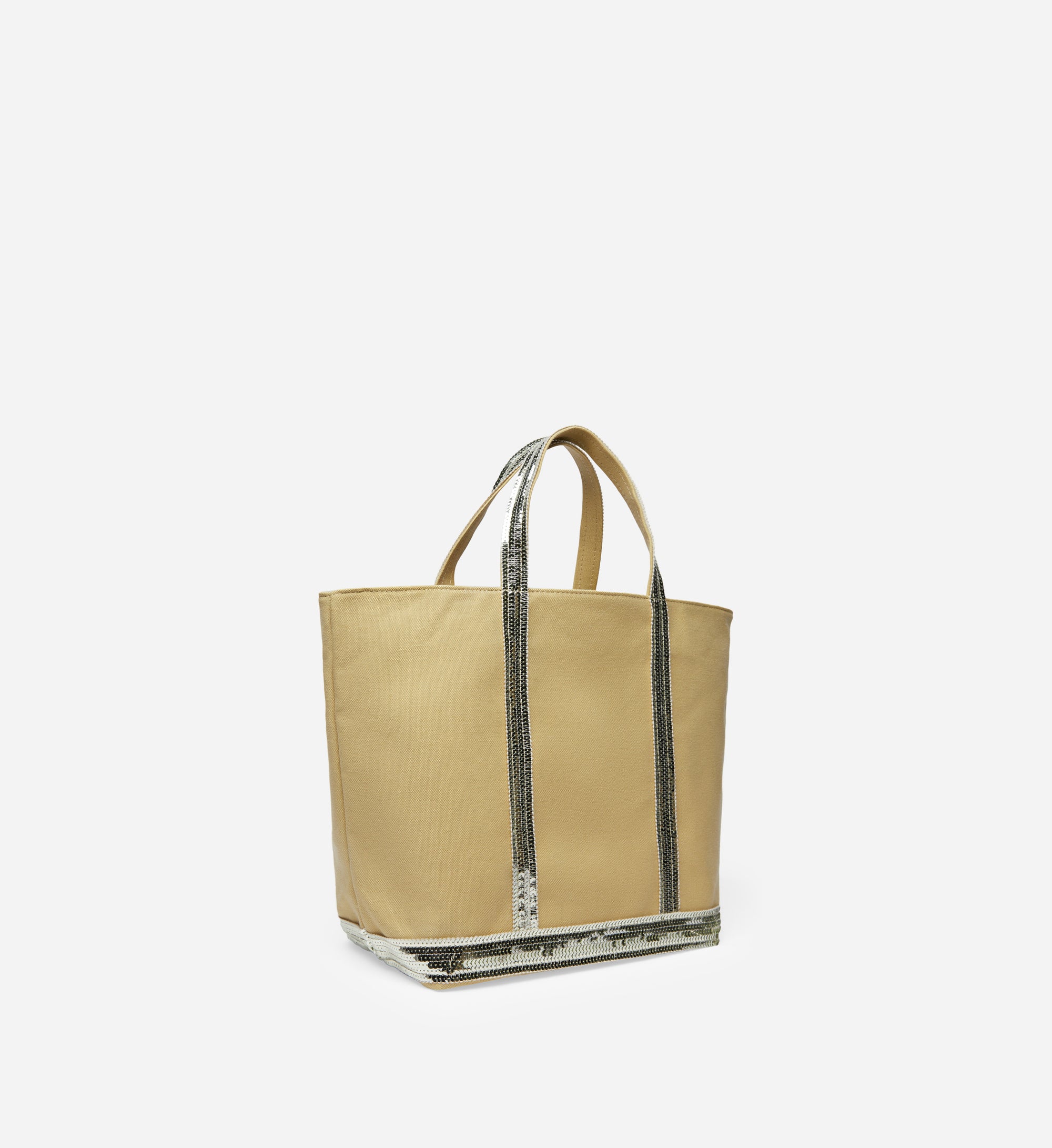 7 QTY NEW // ANIS / Cabas M En Toile - ANIS