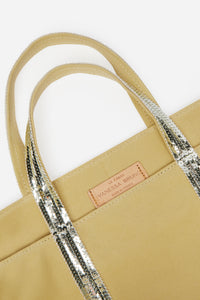 7 QTY NEW // ANIS / Cabas M En Toile - ANIS