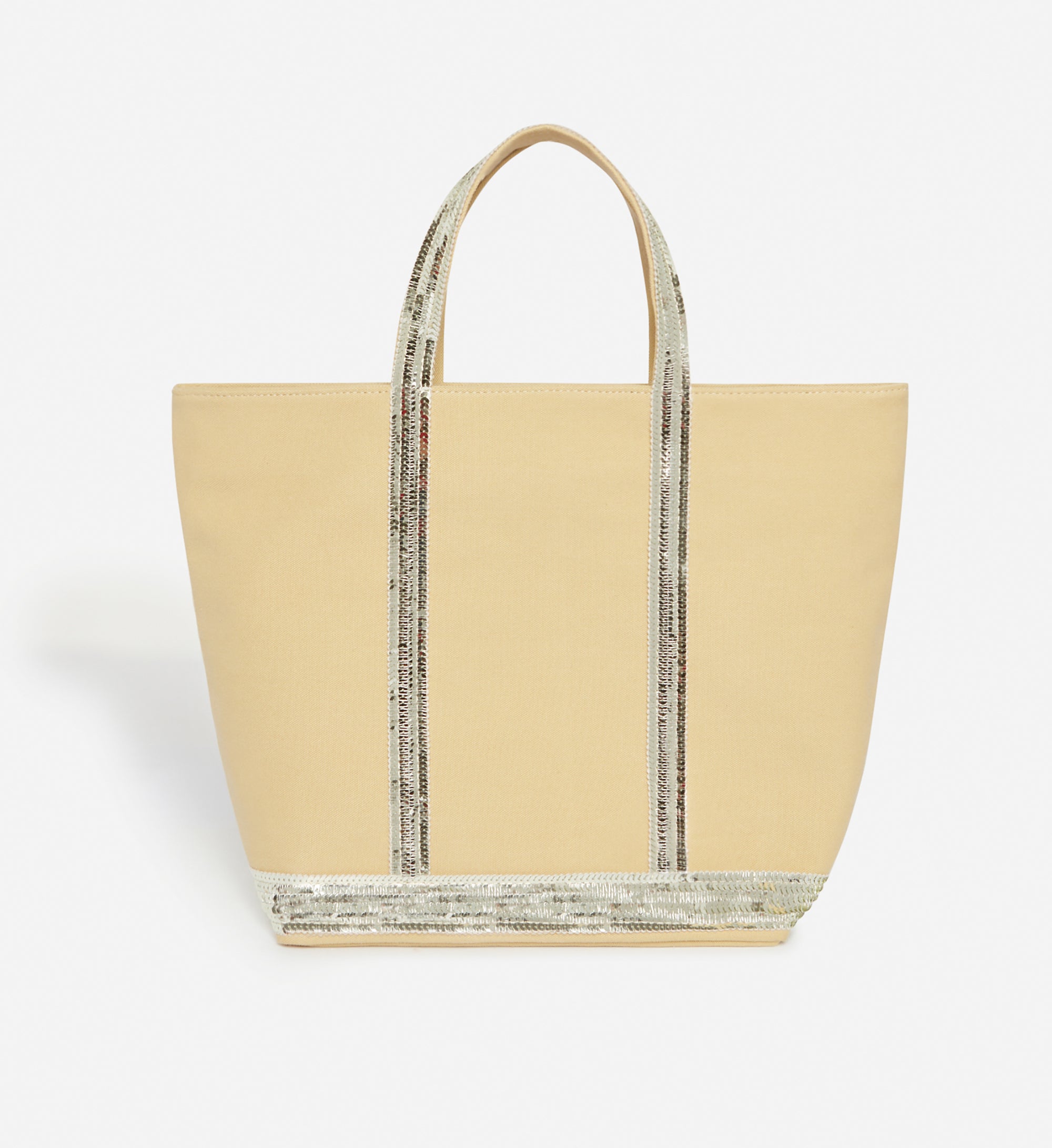7 QTY NEW // ANIS / Cabas M En Toile - ANIS