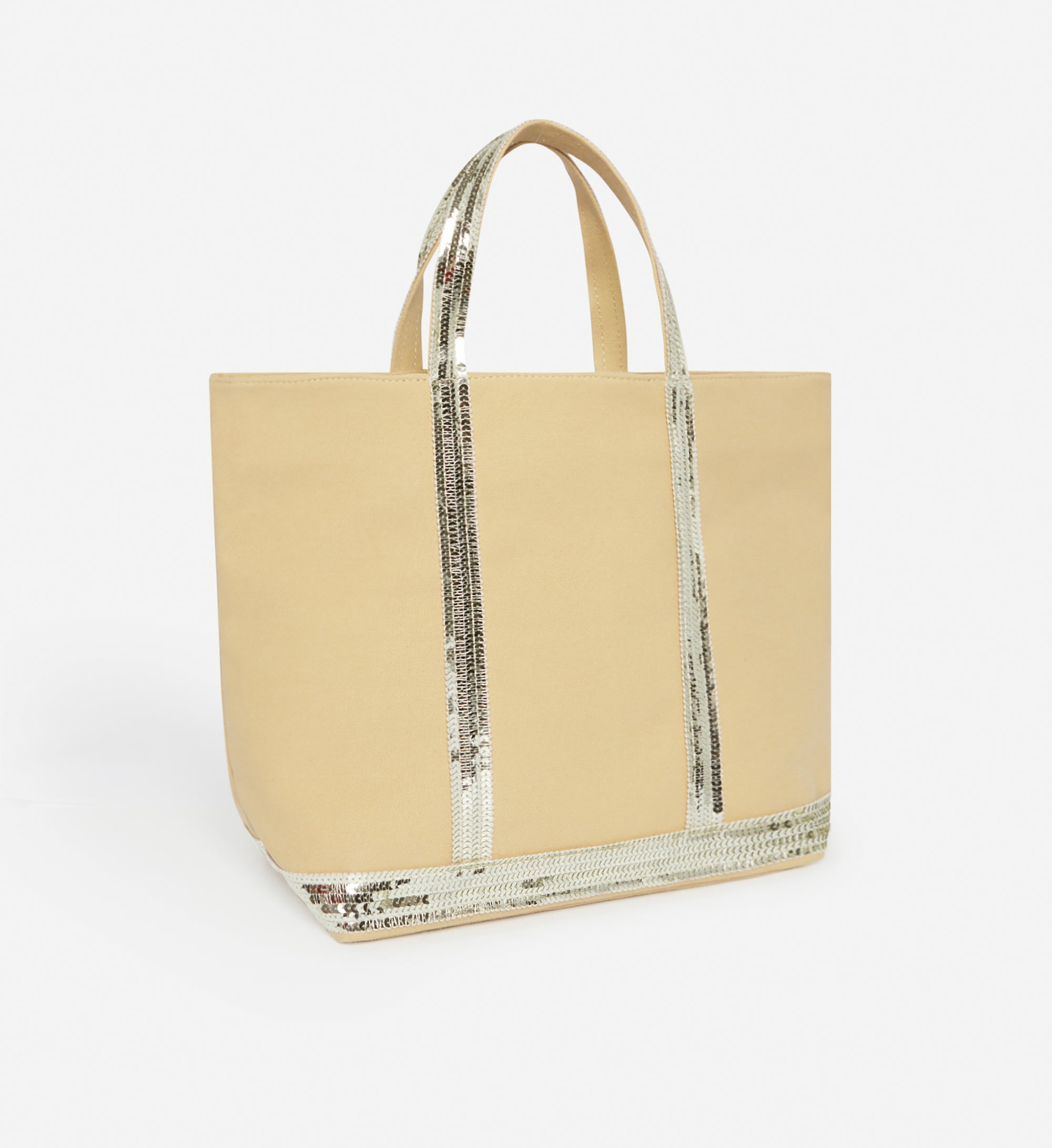 7 QTY NEW // ANIS / Cabas M En Toile - ANIS