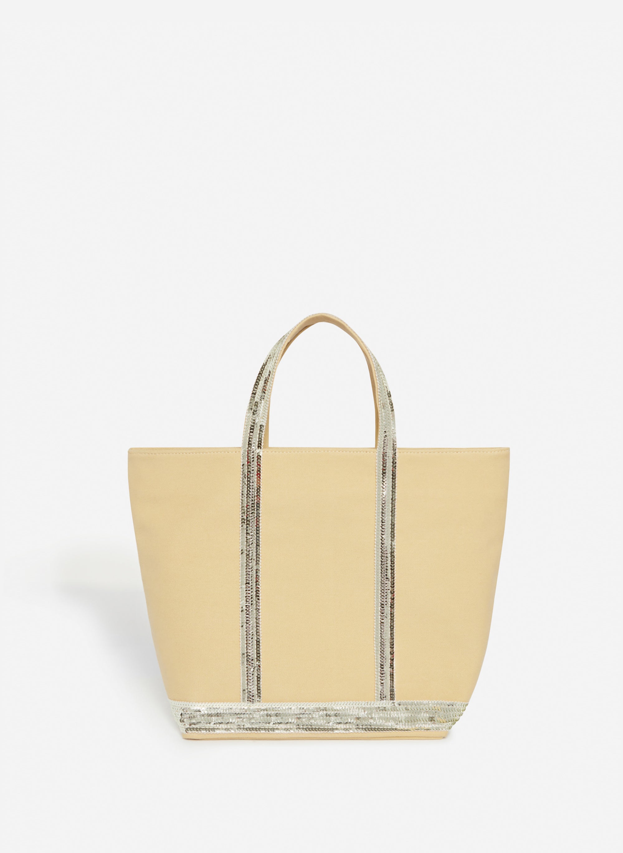 7 QTY NEW // ANIS / Cabas M En Toile - ANIS