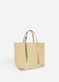 7 QTY NEW // ANIS / Cabas M En Toile - ANIS