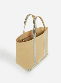 7 QTY NEW // ANIS / Cabas M En Toile - ANIS