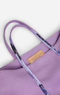 7 QTY NEW // CROCUS / Cabas S En Toile - CROCUS