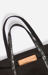 8 QTY NEW // NOIR/GLACIAL / Cabas S En Toile - NOIR/GLACIAL