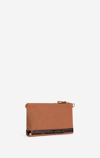 35 QTY NEW // BROWNIE / Pochette Zippée - BROWNIE
