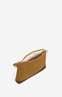 10 QTY NEW // BRONZE / Pochette Zippée - BRONZE
