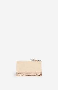 9 QTY NEW // CREME / Pochette Zippée - CREME