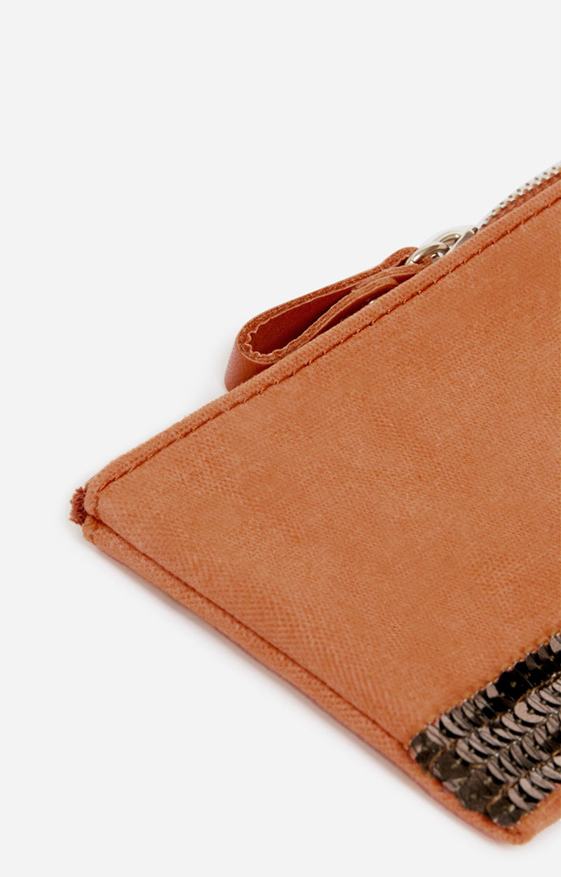 17 QTY NEW // BROWNIE / Pochette Zippée - BROWNIE