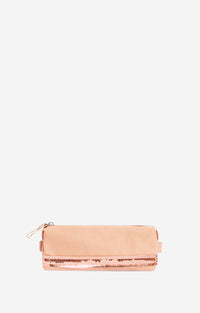 17 QTY NEW // CREME / Trousse Ecolier - CREME