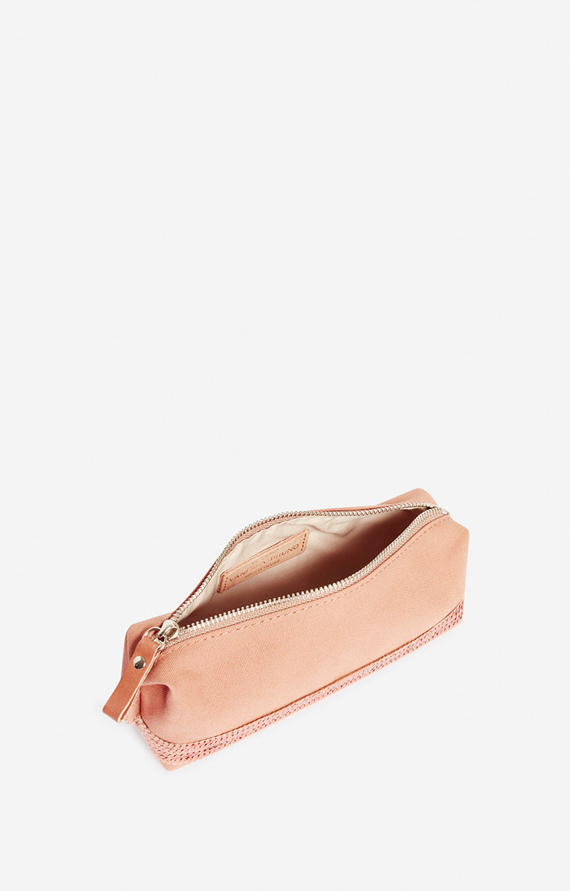 17 QTY NEW // CREME / Trousse Ecolier - CREME