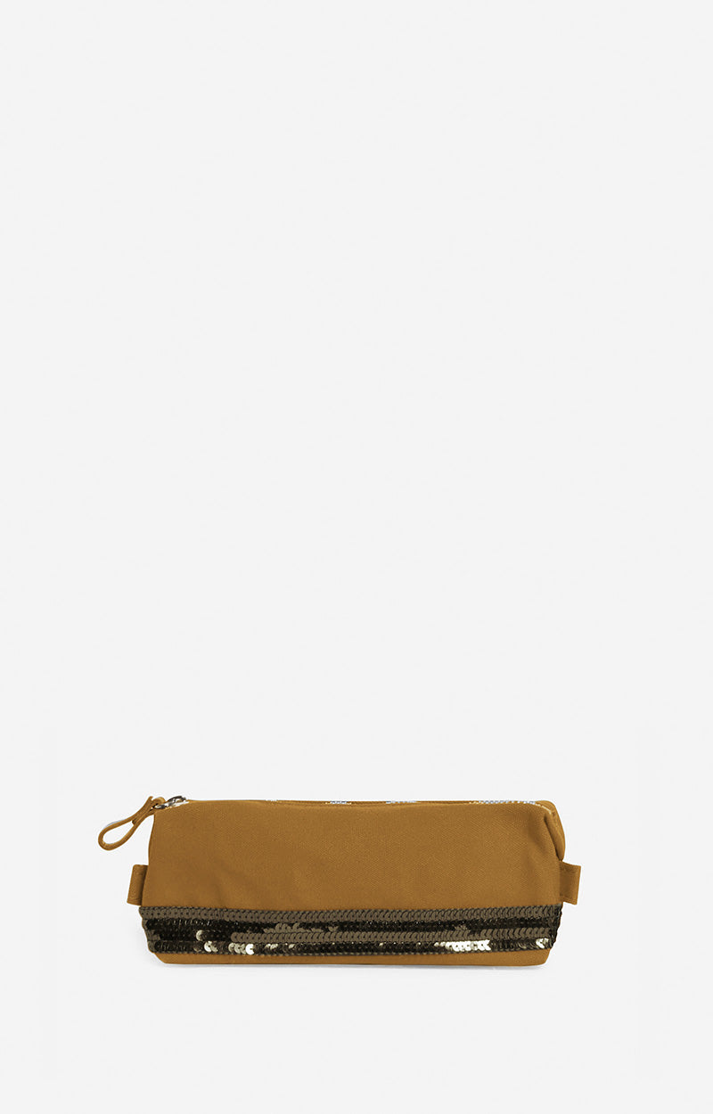 5 QTY NEW // BRONZE / Trousse Ecolier - BRONZE