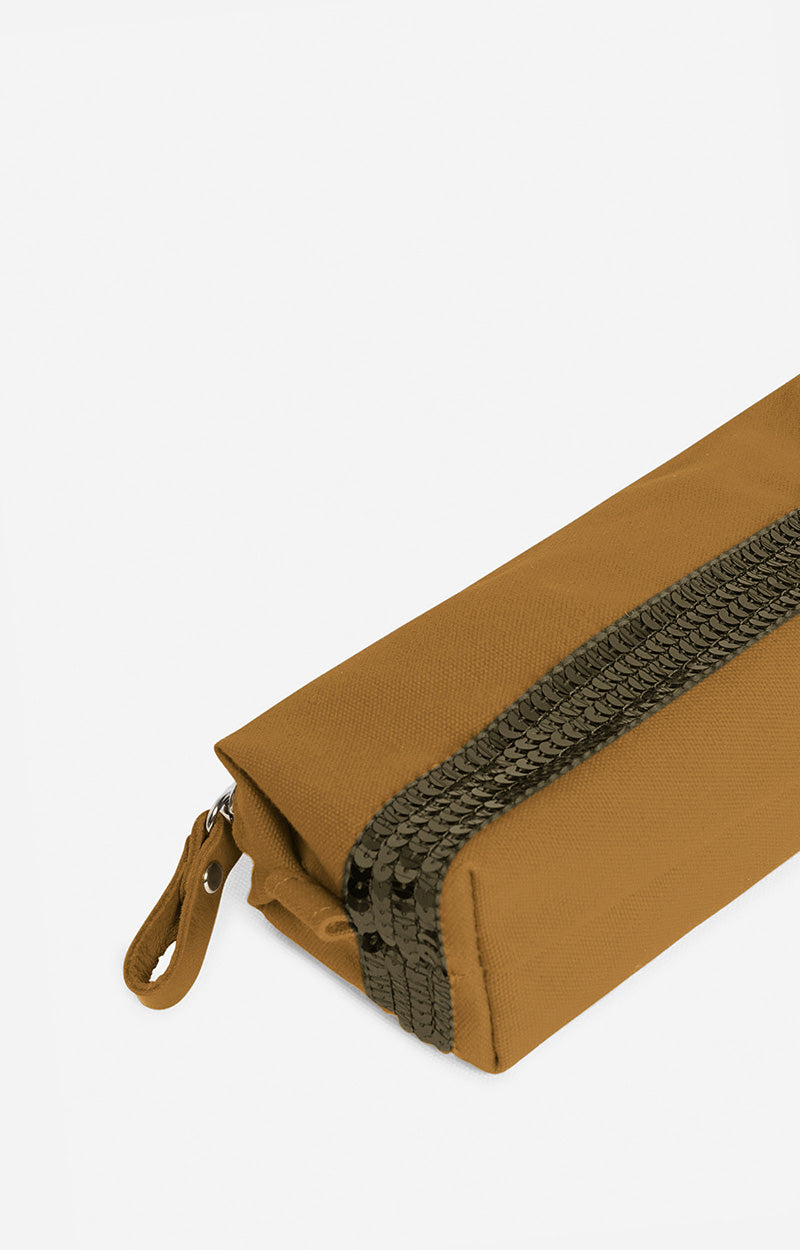 5 QTY NEW // BRONZE / Trousse Ecolier - BRONZE