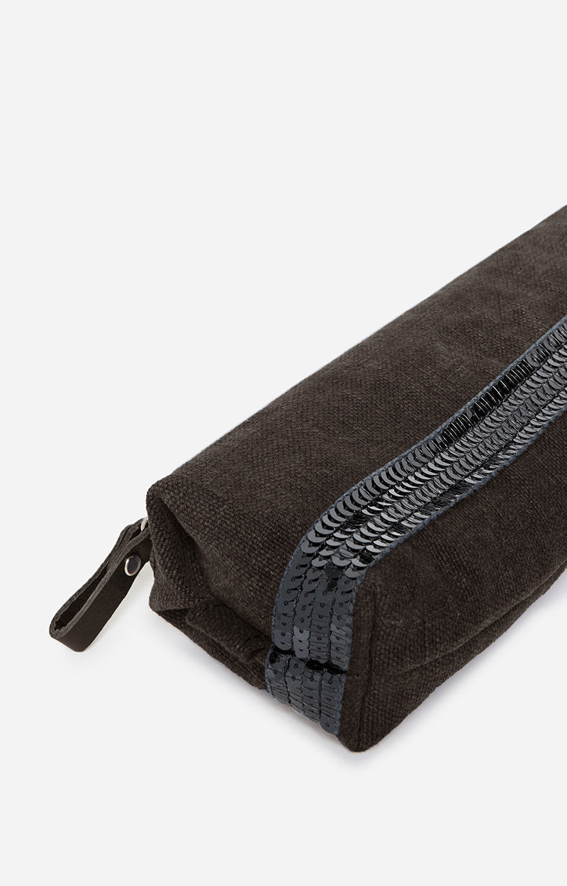 Trousse Ecolier en lin - Élephant