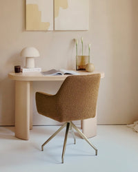 Lampe de table Champi en céramique - Beige