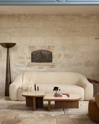 Canapé 3 places Sahara - Tweed Sable