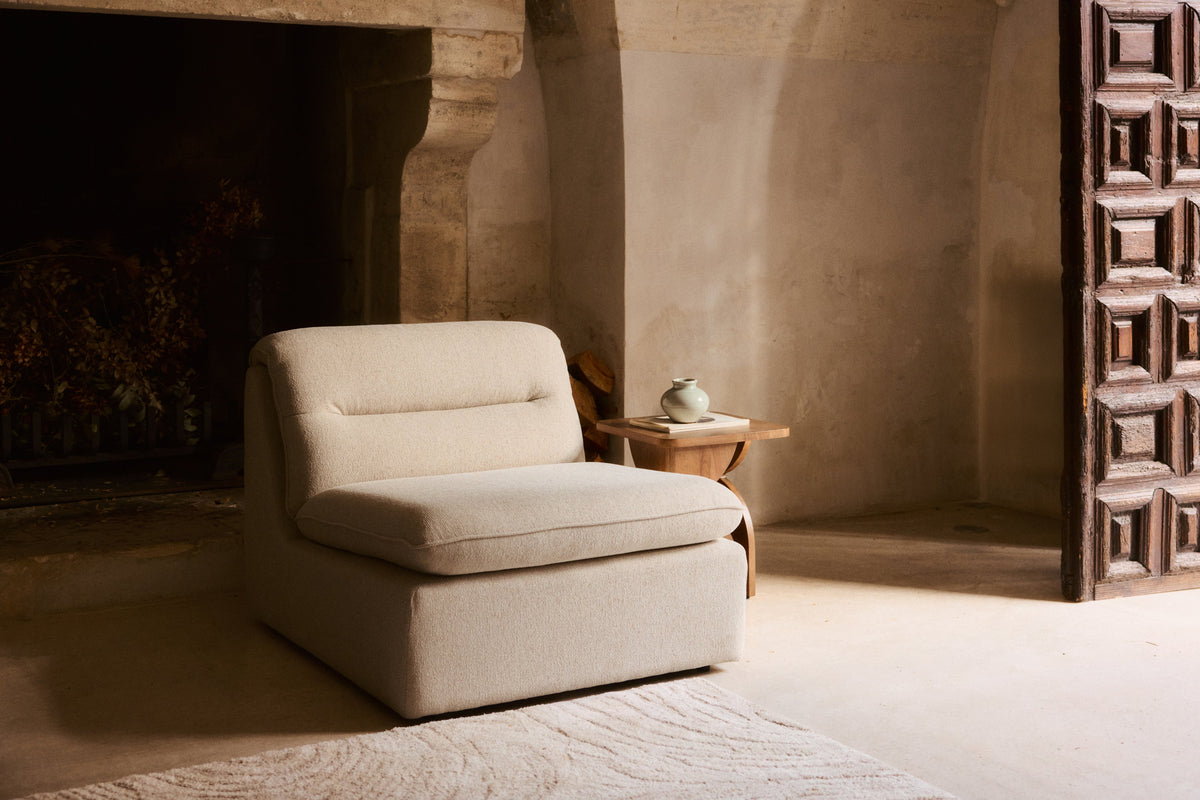 Fauteuil modulable Pulp - Beige Sahara