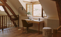 Chaise de bureau Kingscross - Marron Bouclette