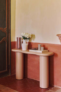 Console Onda en bois - Beige