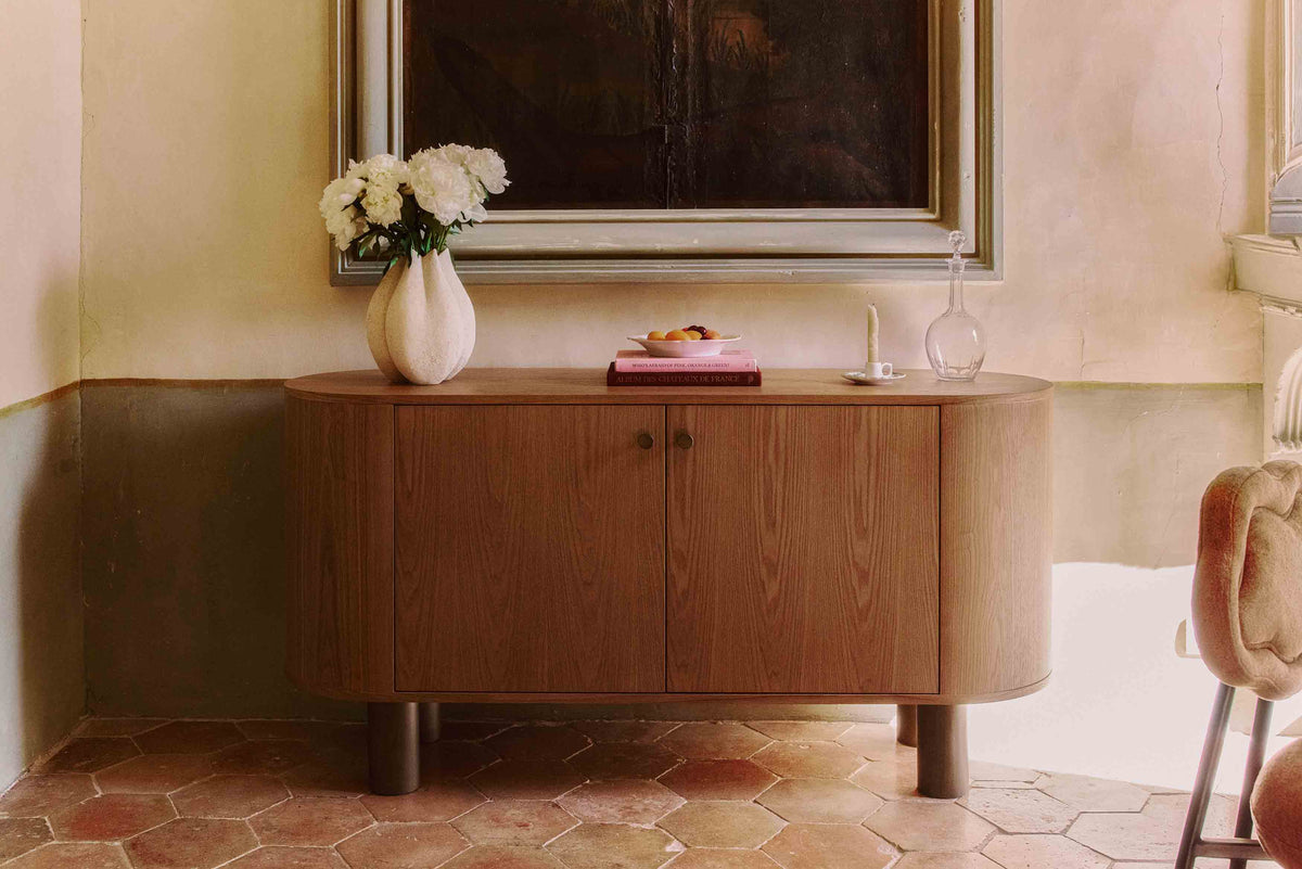 Buffet Ottawa en bois - Bois blond