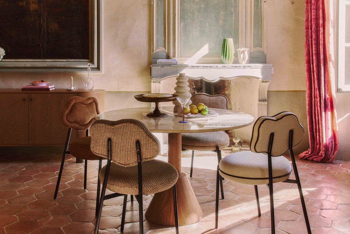 Vase Anar en céramique - Beige