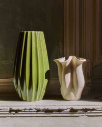 Vase Teresa en céramique - Vert