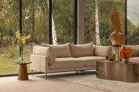 Table d'appoint Avila - Marbre rouge
