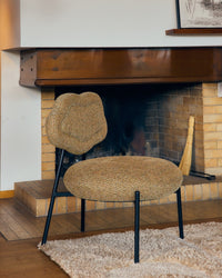 Fauteuil Arty - Tweed Jaune Miami
