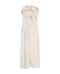 Robe Bikini bustier déstructurée - Ivory