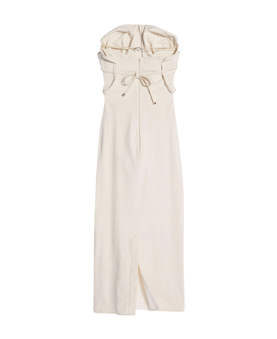 Robe Bikini bustier déstructurée - Ivory