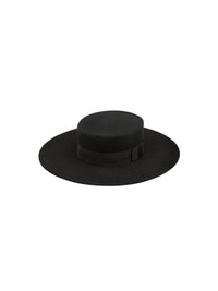 CHAPEAU CANOTIER EN FEUTRE DE LAINE