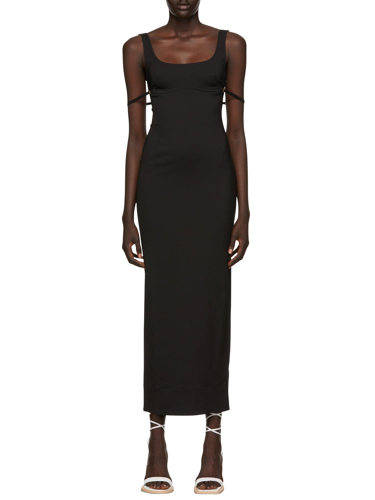 120€ / 11 sold //19 QTY / ST58%   Robe longue Valdu en laine - Black