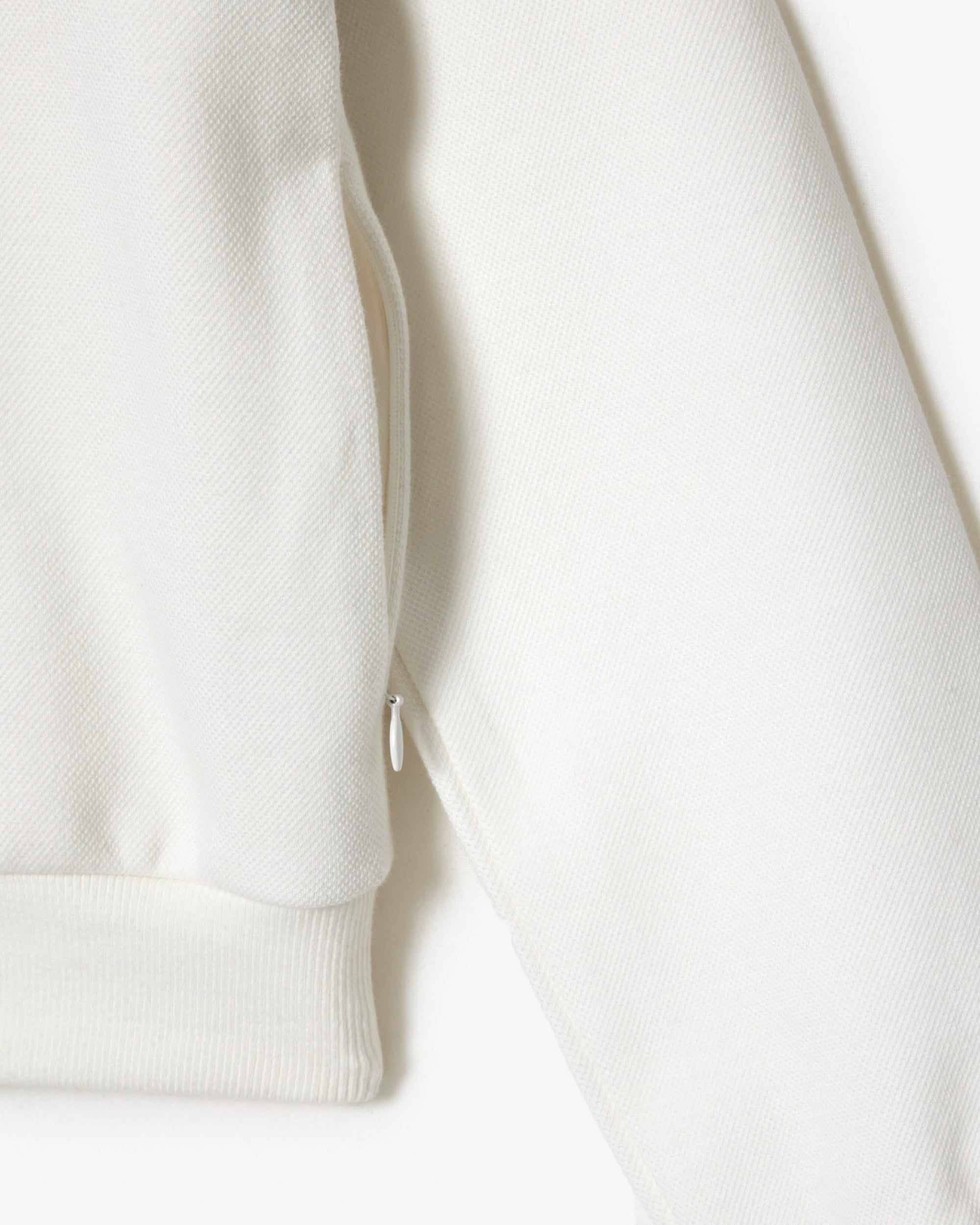 Veste de sport en piqué - Farine/Marine