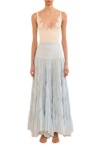 Davina Drop Waist Maxi Skirt