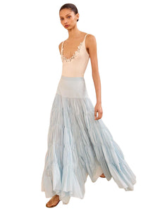 Davina Drop Waist Maxi Skirt