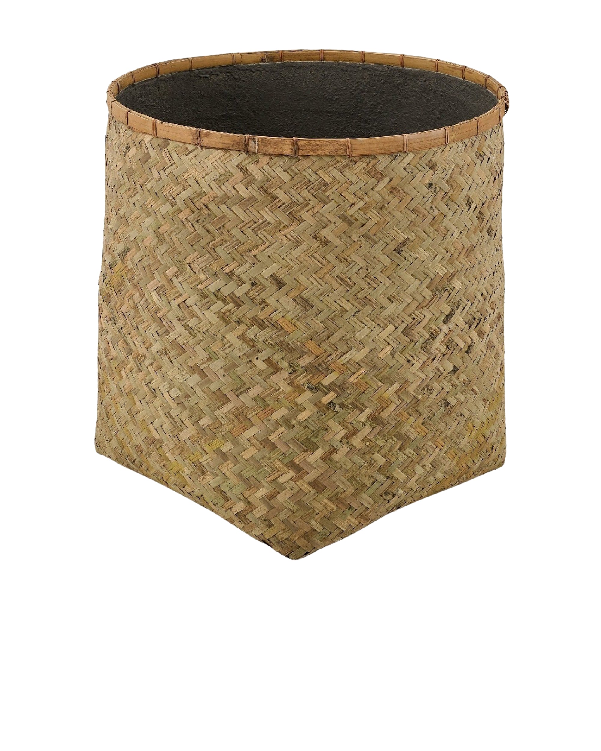 Cache-pot Tizio L en bambou - Natural
