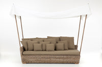 LIT SOFA HILLS AVEC CIEL ET COUSSINS