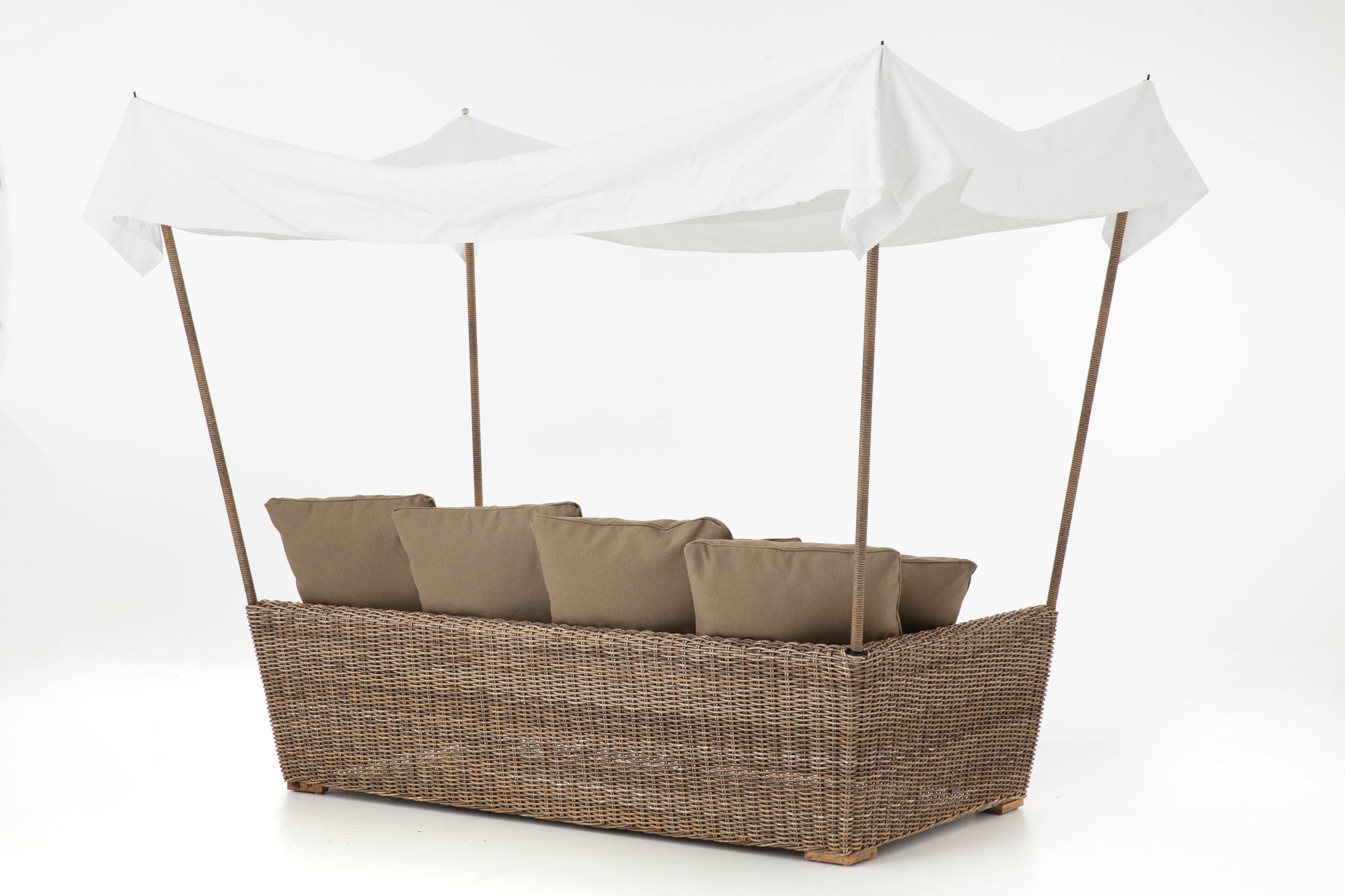 LIT SOFA HILLS AVEC CIEL ET COUSSINS