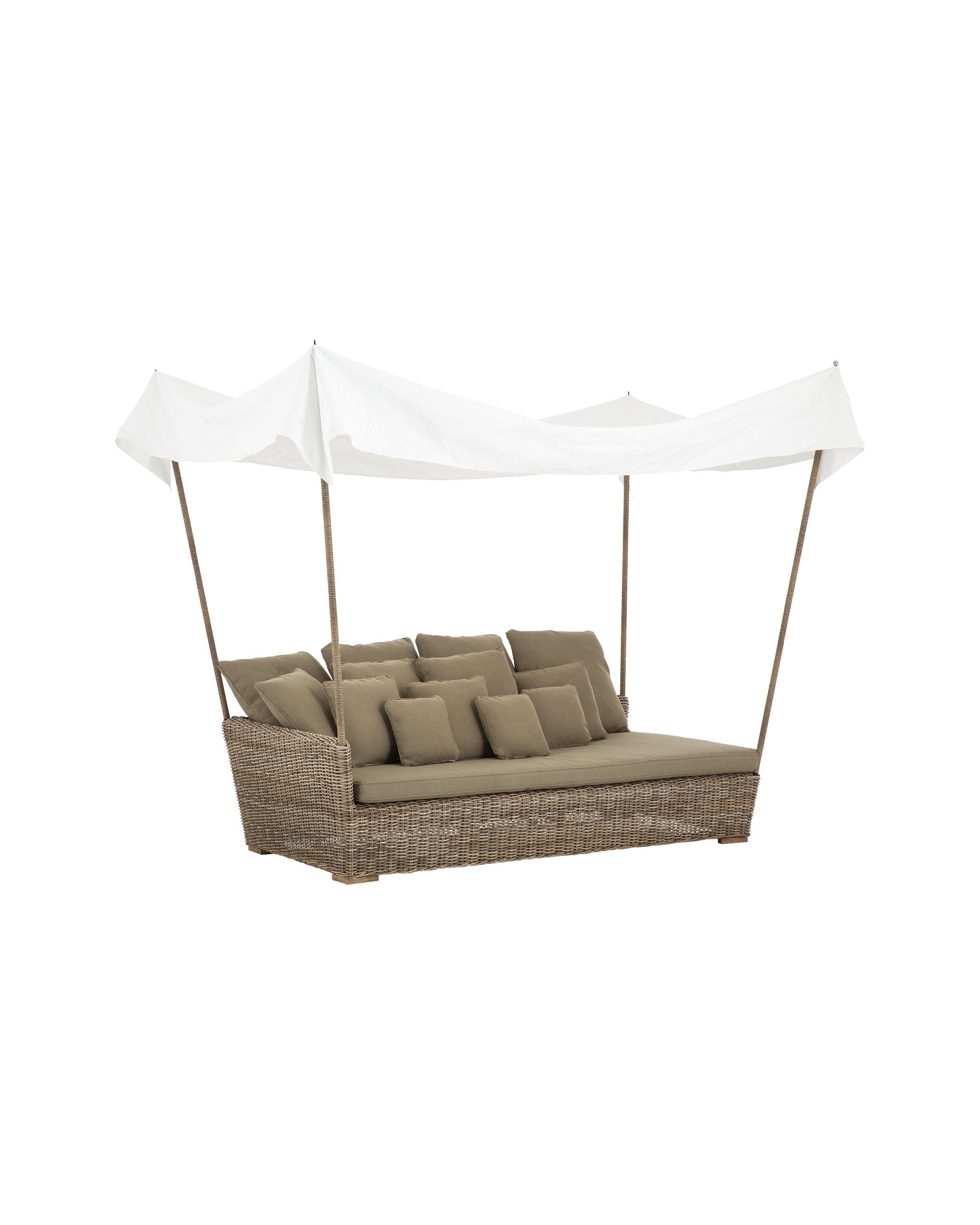 LIT SOFA HILLS AVEC CIEL ET COUSSINS