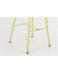 TABOURET DE BAR CLAIRE RETRO YELLOW